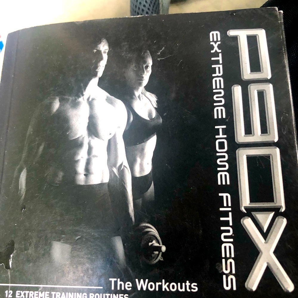 P90X Extreme Home Fitness Workout Complete 12 DVD Set Exercise Tested Working